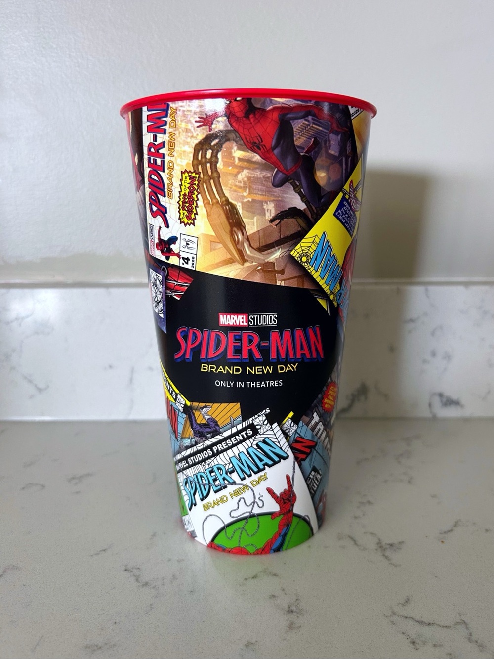 Spider-Man Brand New Day Cinemark Exclusive Cup